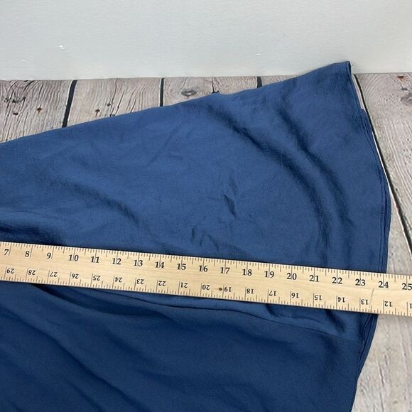 Zara Basics Dark Blue A line skirt size XS - Picture 11 of 11